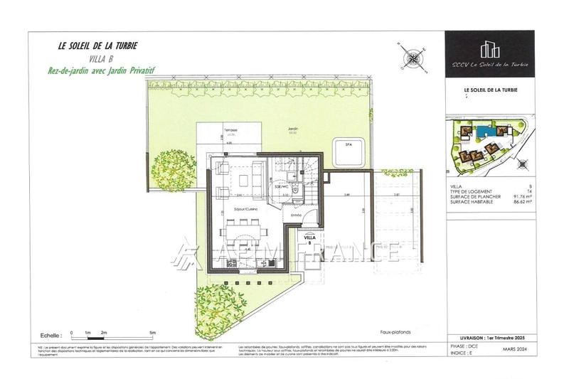 Vente villa La Turbie  