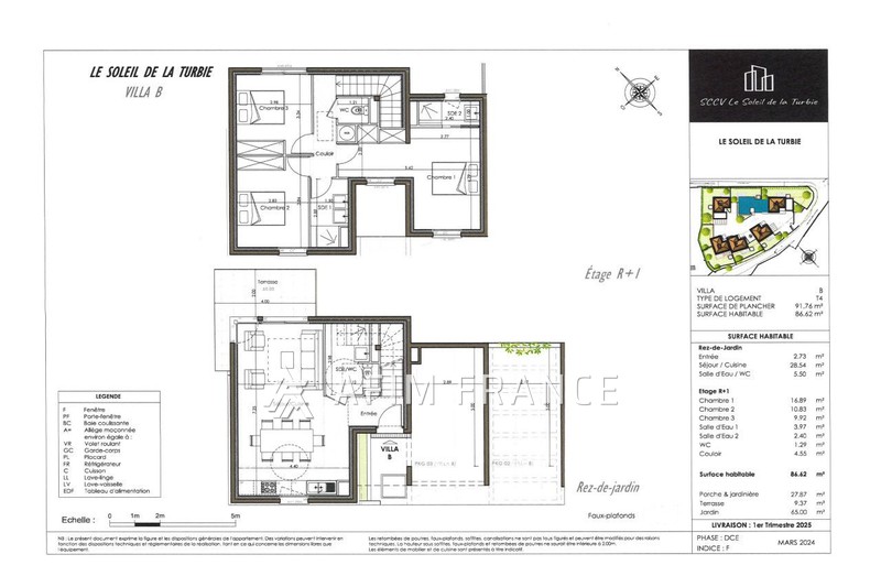 Vente villa La Turbie  
