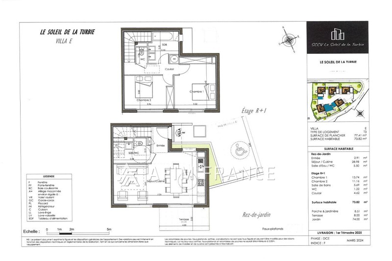 Vente villa La Turbie  