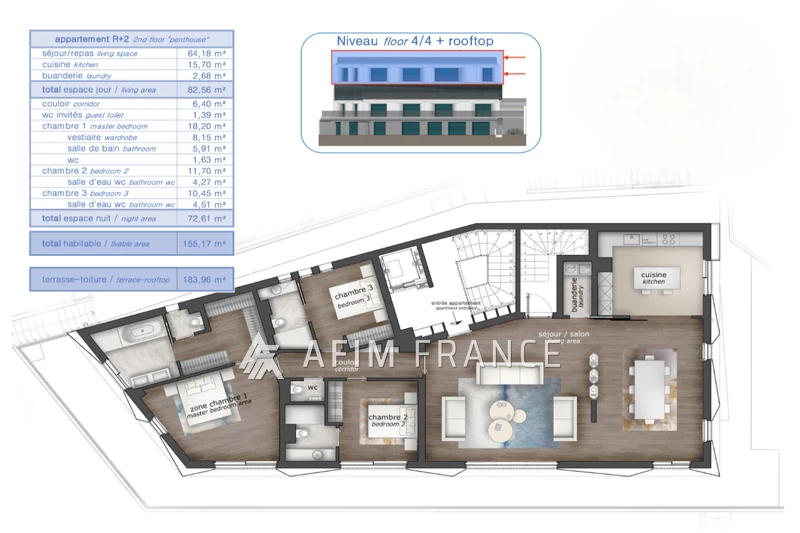 Vente appartement Cap-d'Ail  