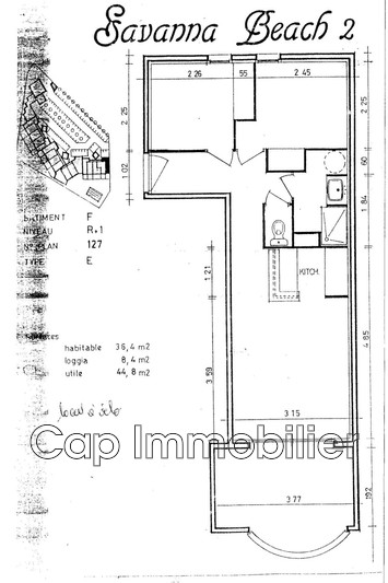 Vente appartement Le Cap d'Agde  