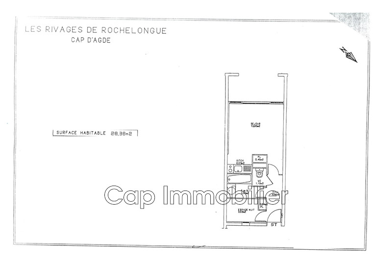 Vente appartement Le Cap d'Agde  