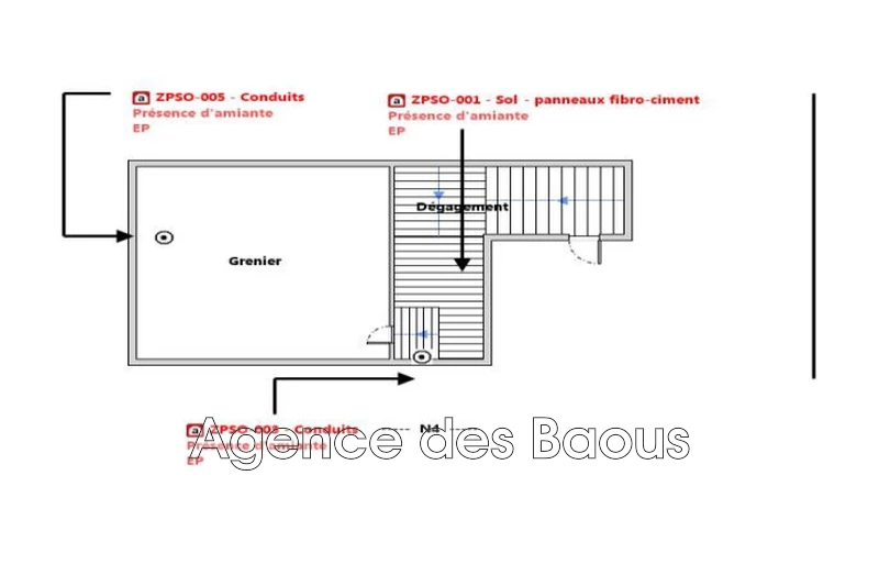 Vente maison de village Coursegoules  