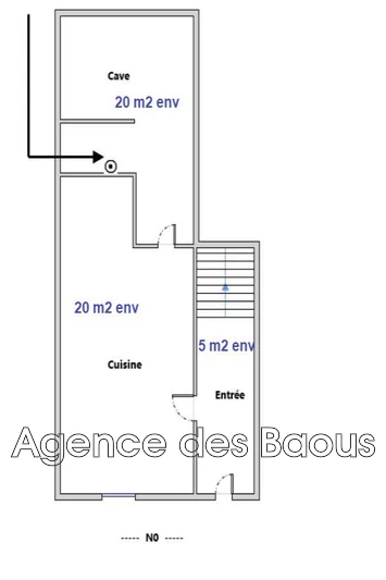 Vente maison de village Coursegoules  