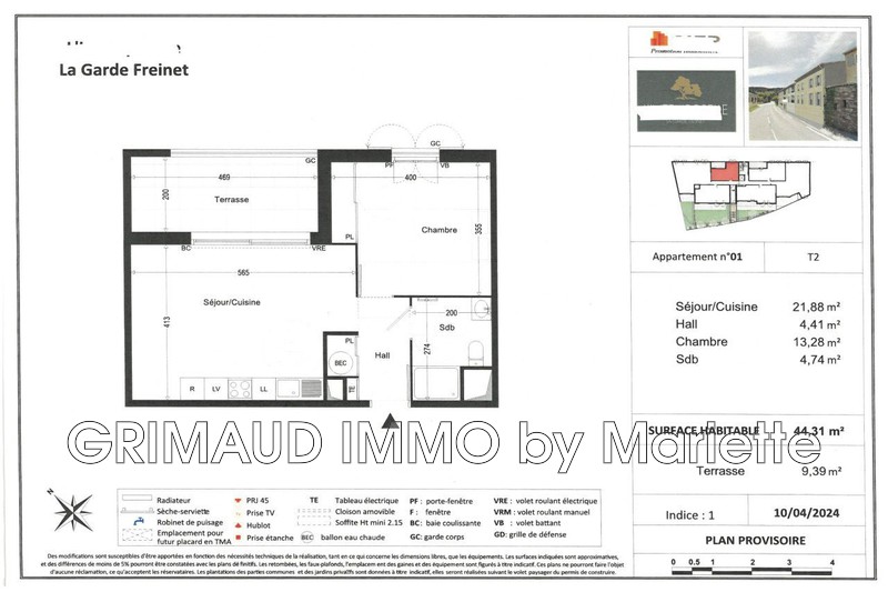 Vente appartement La Garde-Freinet  