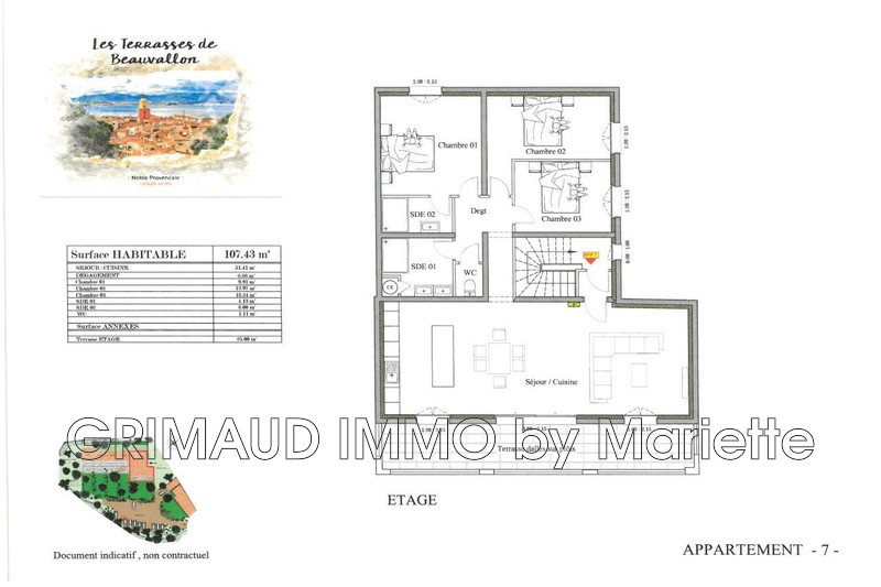 Photo n°12 - Vente appartement Grimaud 83310 - 895 000 €