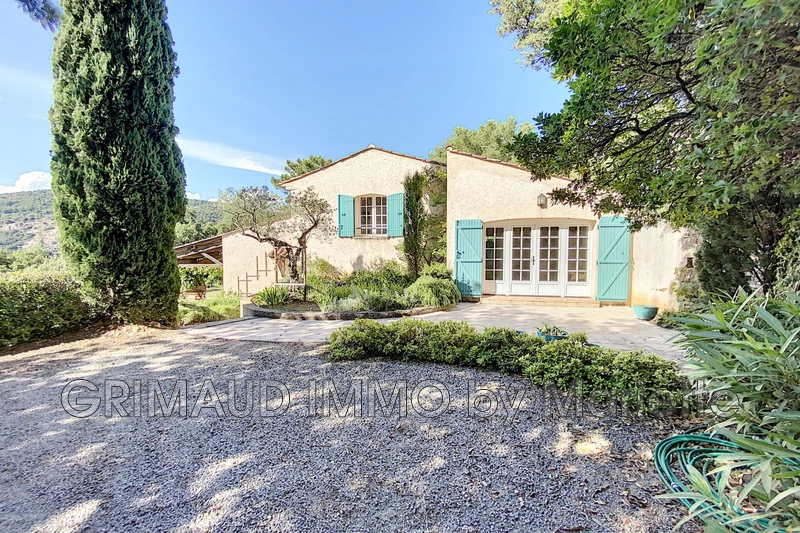 Vente villa provençale Grimaud  