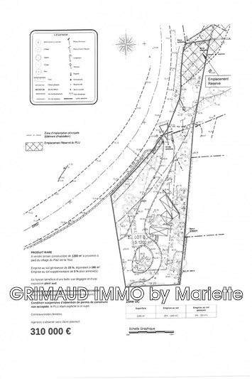 Vente terrain Le Plan-de-la-Tour  