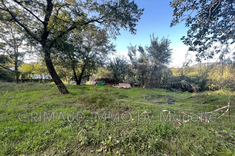 Vente terrain Grimaud  