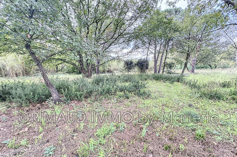 Vente terrain Grimaud  