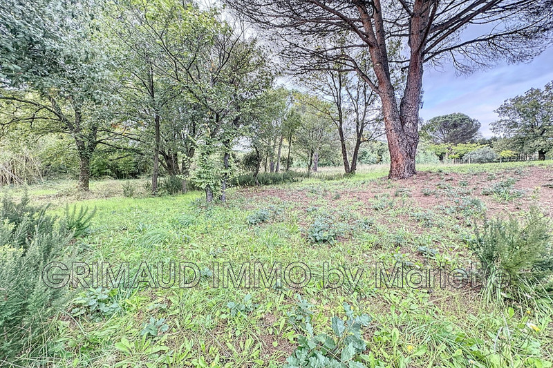 Vente terrain Grimaud  
