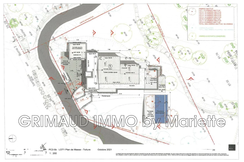 Vente terrain Grimaud  