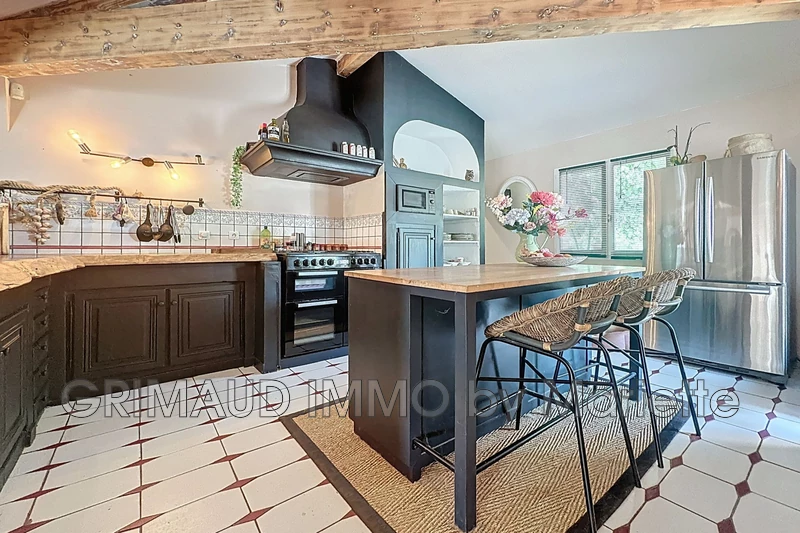 Vente villa provençale Grimaud  