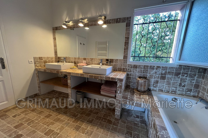 Vente villa provençale Grimaud  