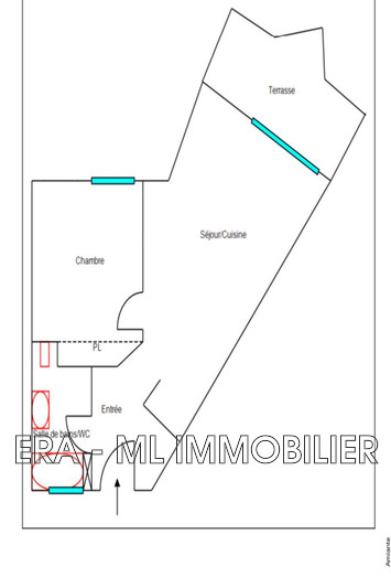 Photo n°3 - Vente appartement Saint-Raphaël 83700 - 185 500 €