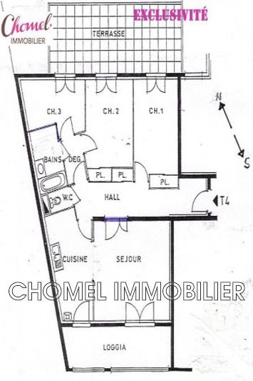 Photo Appartement Lyon Centre-ville, achat appartement 4 pièces 84 m²