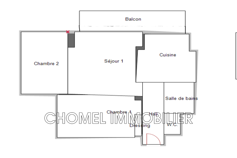Appartement Lyon Centre-ville,   achat appartement  3 pièces   53&nbsp;m&sup2;