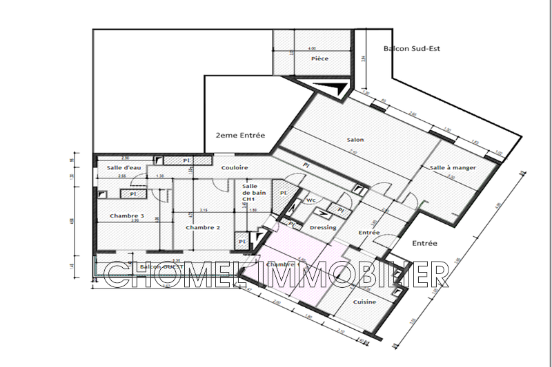 Appartement Tassin-la-Demi-Lune Centre-ville,   achat appartement  6 pièces   162&nbsp;m&sup2;
