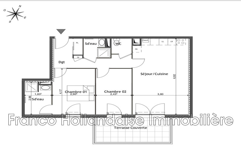 Vente appartement Grasse  