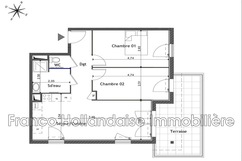 Vente appartement Grasse  
