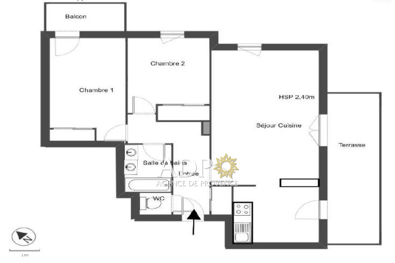 Vente appartement Grasse  