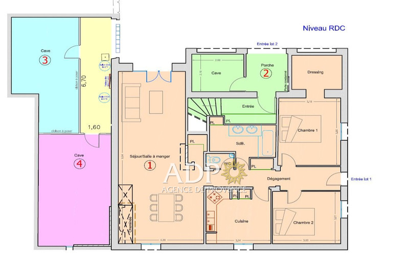 Vente appartement Grasse  