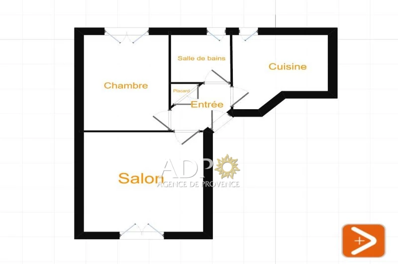 Vente appartement Grasse  