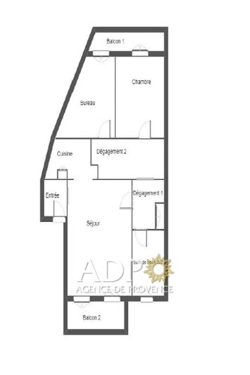 Vente appartement Grasse  