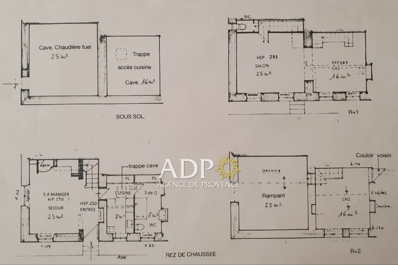 Vente maison de village Cabris  
