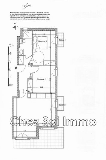 Photo Apartment Cagnes-sur-Mer Lautin, to buy apartment 3 rooms 63 m²