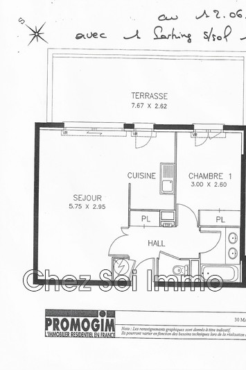 vente Appartement Cagnes-sur-mer Saint jean polygone Appartement Cagnes-sur-Mer Saint jean polygone, achat appartement 2 pièces 45 m²