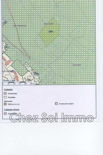 Terrain non constructible Saint-Vallier-de-Thiey Saint vallier de thiey,   to buy terrain non constructible   33660&nbsp;m&sup2;