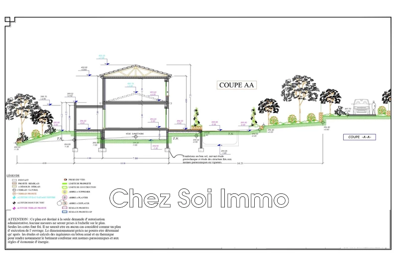 Vente terrain Callian  