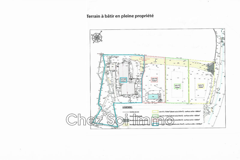 vente Terrain Saint-jeannet Terrain Saint-Jeannet achat terrain 719 m²