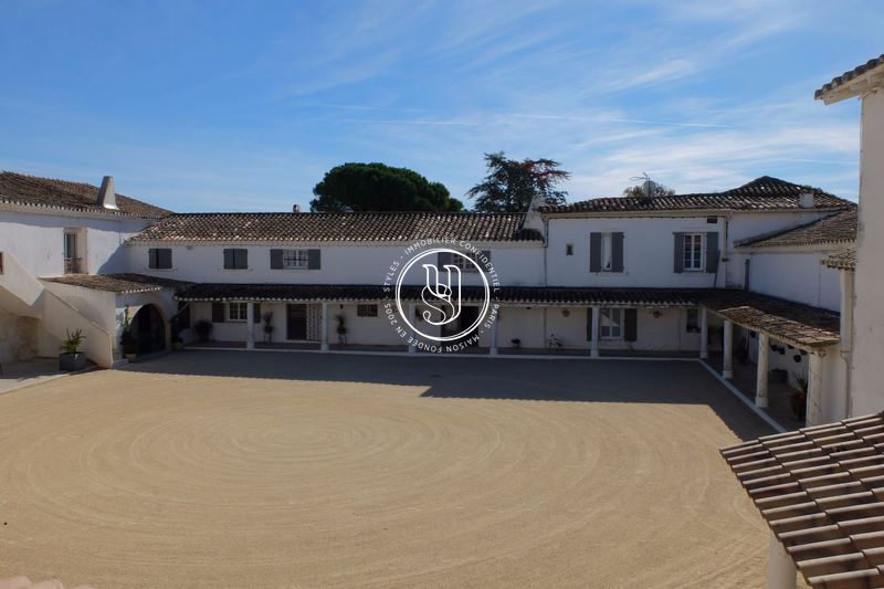 Photo Mas Montpellier achat mas 17 chambres 3000 m²