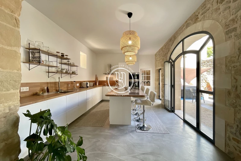 Vente maison de village Uzès  