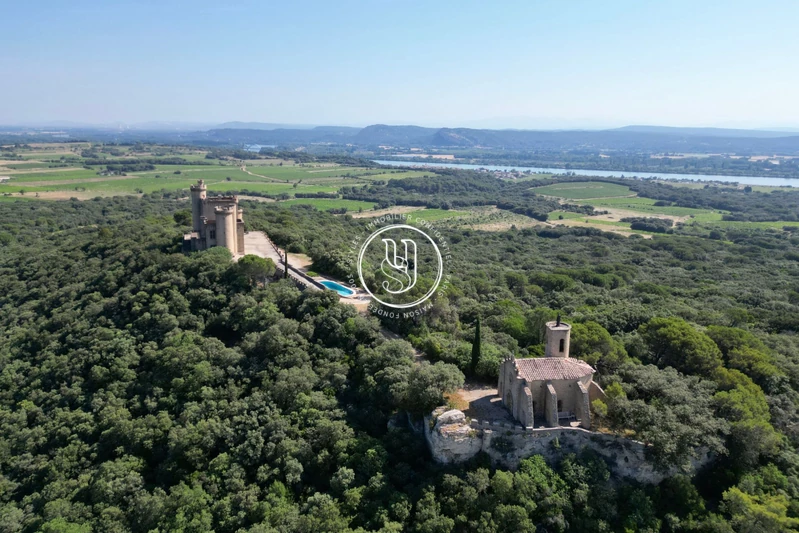 Vente château Villeneuve-lès-Avignon  