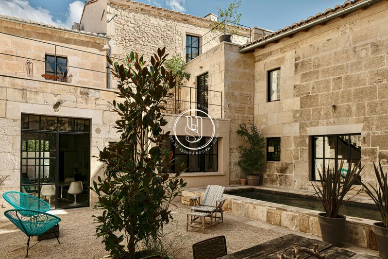 Vente maison de village Fontvieille Vente maison de village Fontvieille