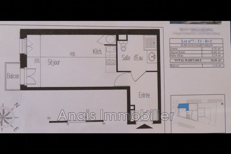 Photo Appartement Cogolin Centre-ville, achat appartement 1 pièce 26 m²