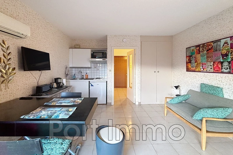 Photo Appartement Cagnes-sur-Mer Cros de cagnes,  Location appartement  1 pièce   22&nbsp;m&sup2;