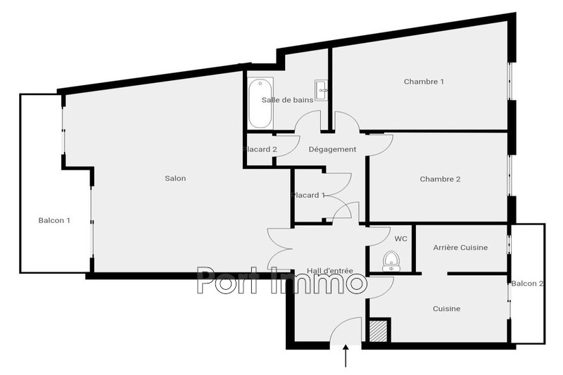 Vente appartement Cagnes-sur-Mer  
