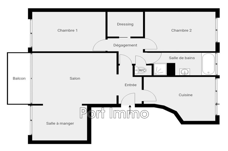 Vente appartement Cagnes-sur-Mer  