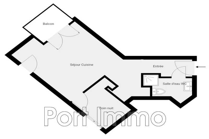 Vente dernier étage Cagnes-sur-Mer  