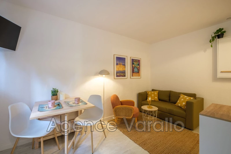 Appartement Juan-les-Pins Cap d antibes,  Location appartement  2 pièces   28&nbsp;m&sup2;