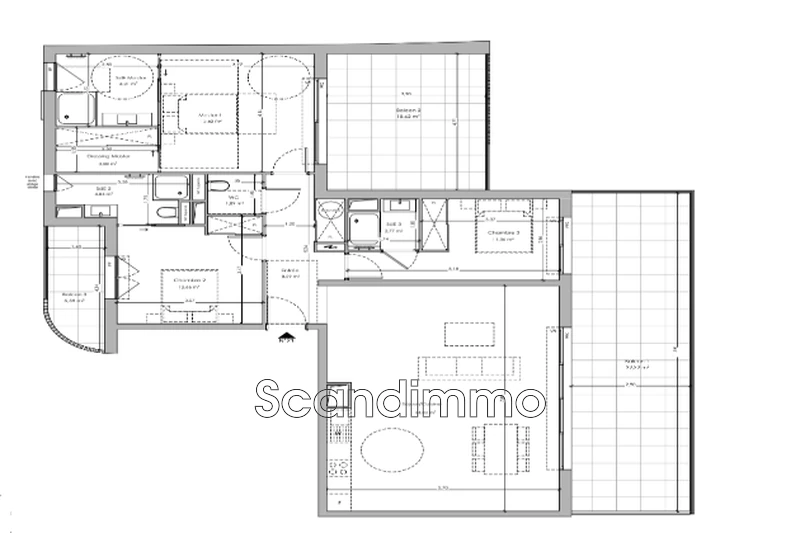Photo Appartement Cannes 06,   achat appartement  4 pièces   112&nbsp;m&sup2;