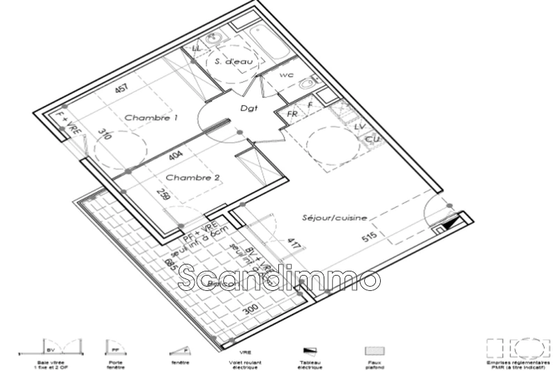 Vente appartement Le Barcarès  