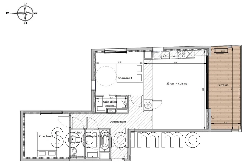 Photo Apartment Juan-les-Pins 06,   to buy apartment  3 bedroom   67&nbsp;m&sup2;