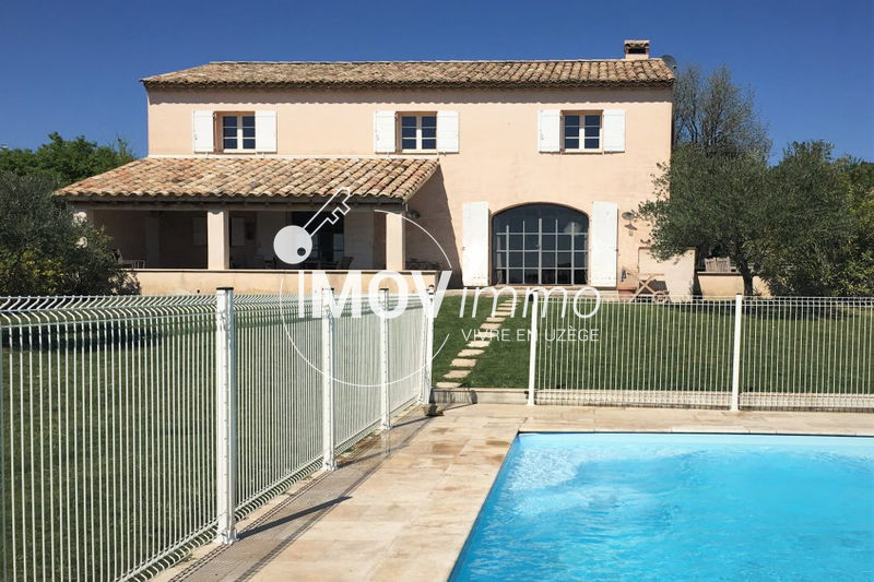 Photo Bastide Uzès Périphérie village , achat bastide 5 chambres 182 m²
