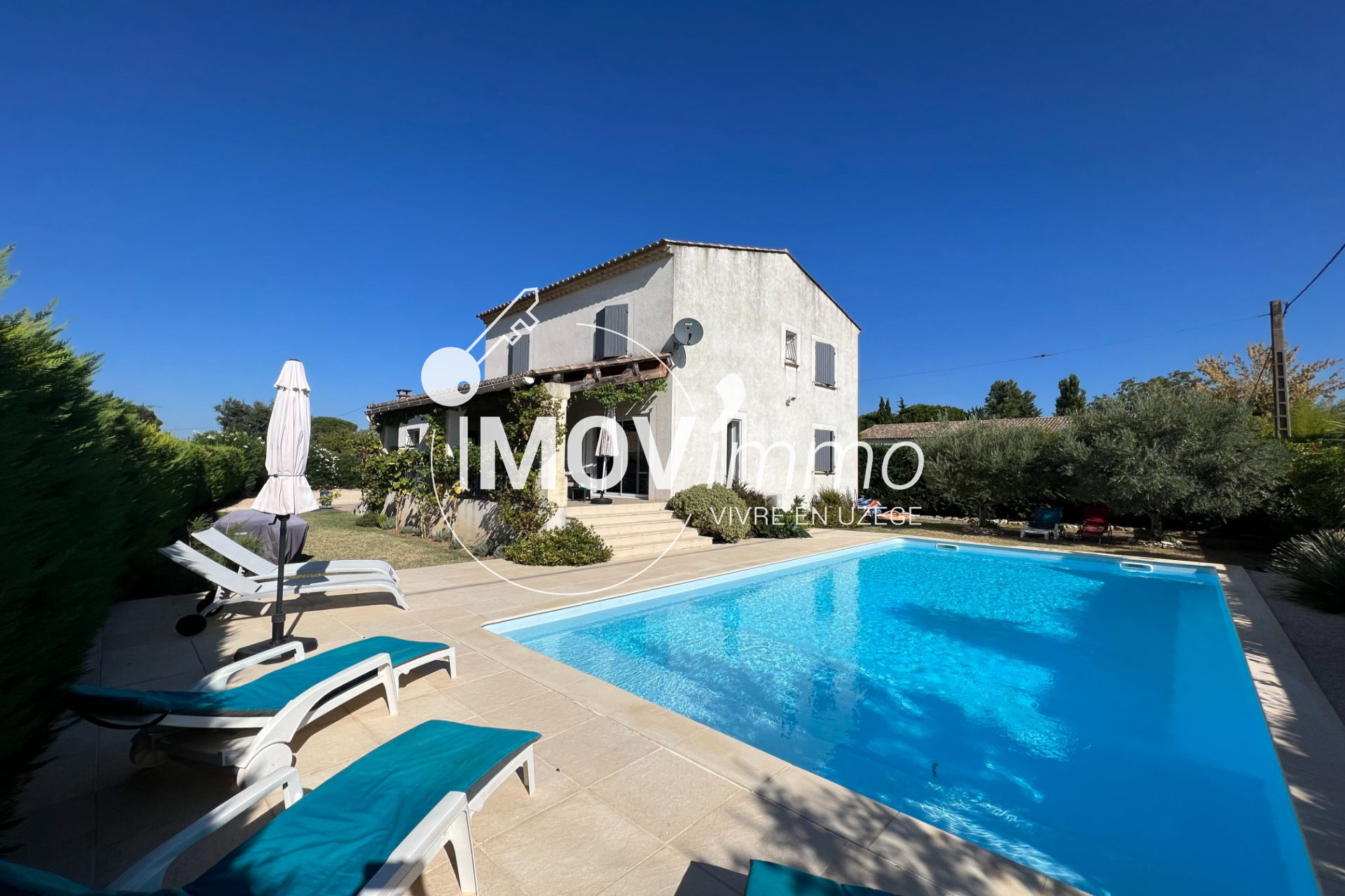 Vente villa 6 pièces SaintQuentinlaPoterie Uzès nord 149 m²