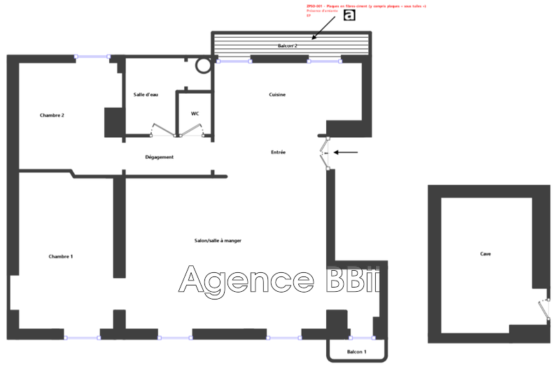 Vente appartement L'Escarène  